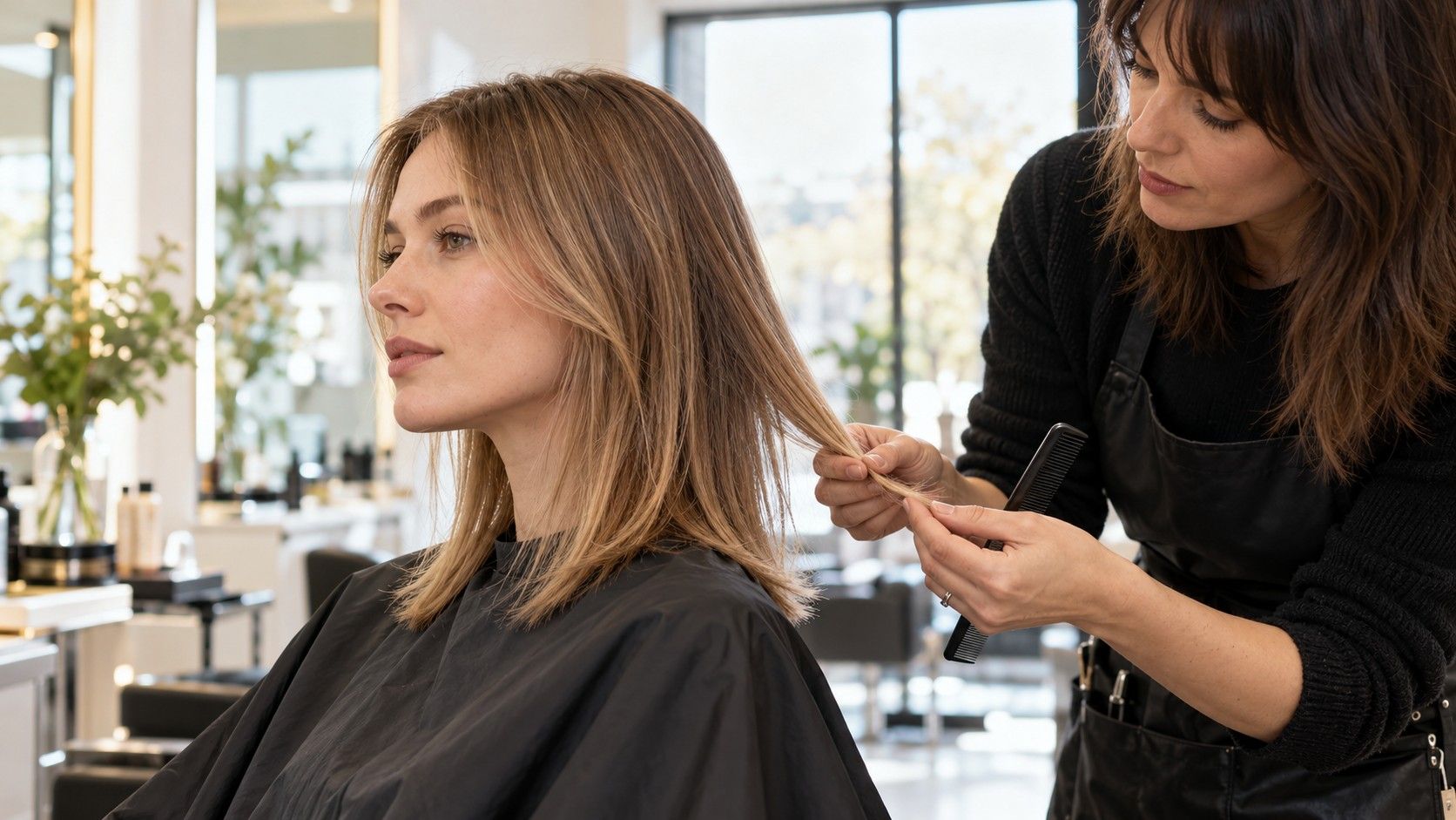 Haircut ideas compared for fine hair